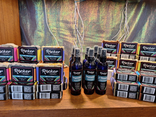 Rocker Soaps is now available at Terra Luna in Wilmington, DE