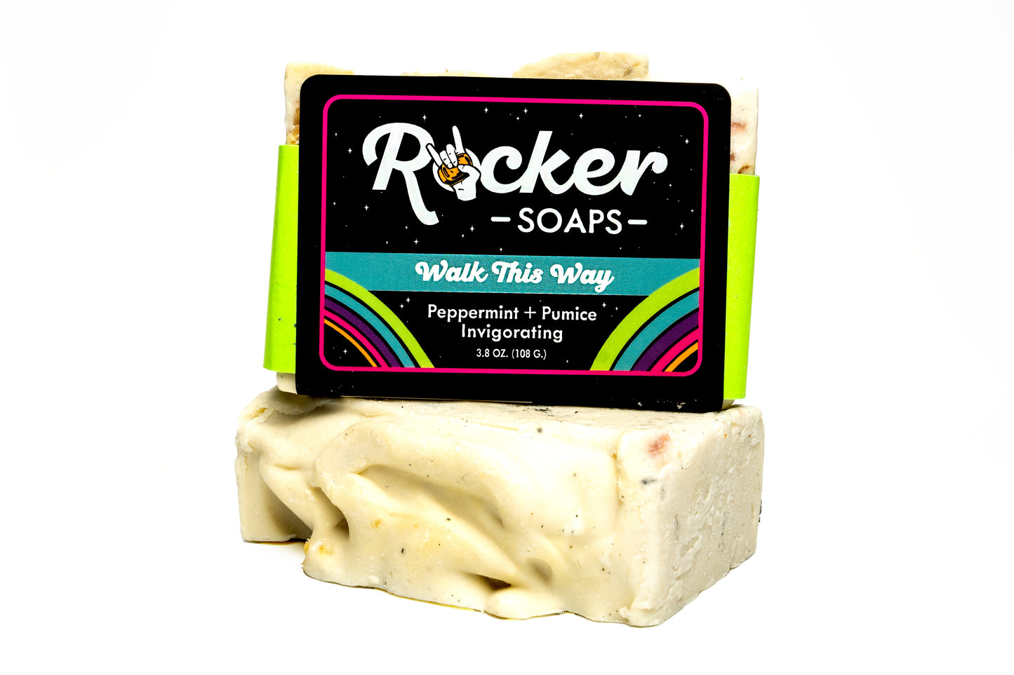 Walk This Way - Peppermint Pumice Herbal Soap