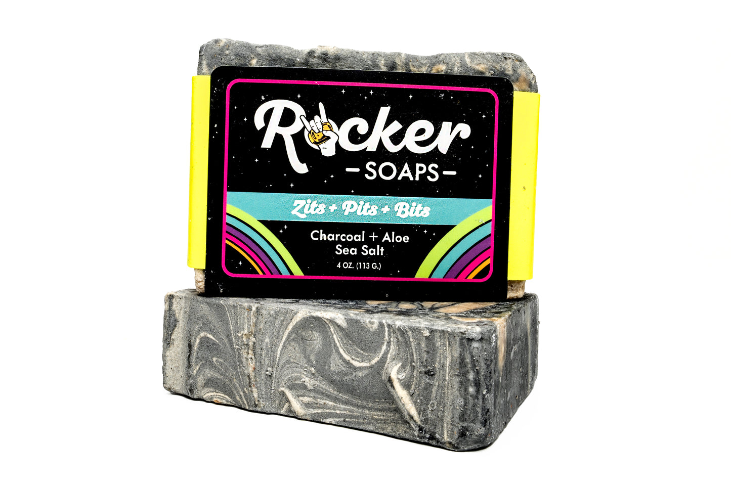 Zits + Pits + Bits - Activated Charcoal and Clay and Herbal Facial Bar