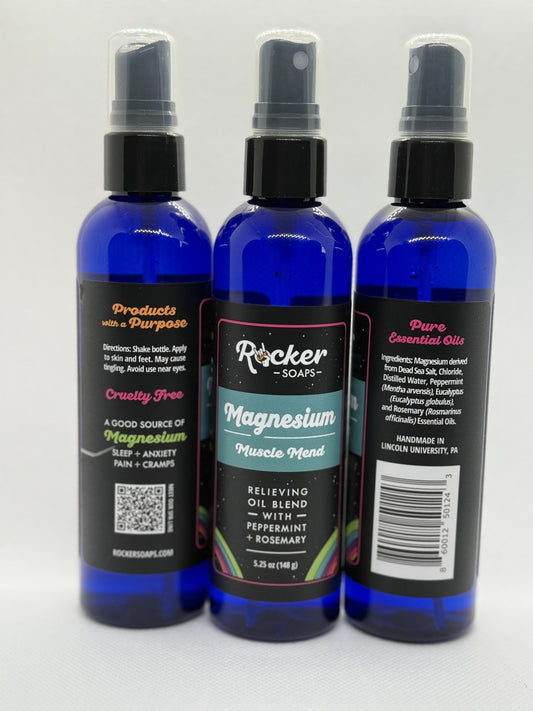 Topical Magnesium Chloride Oil with added Benefits of Essential Oils