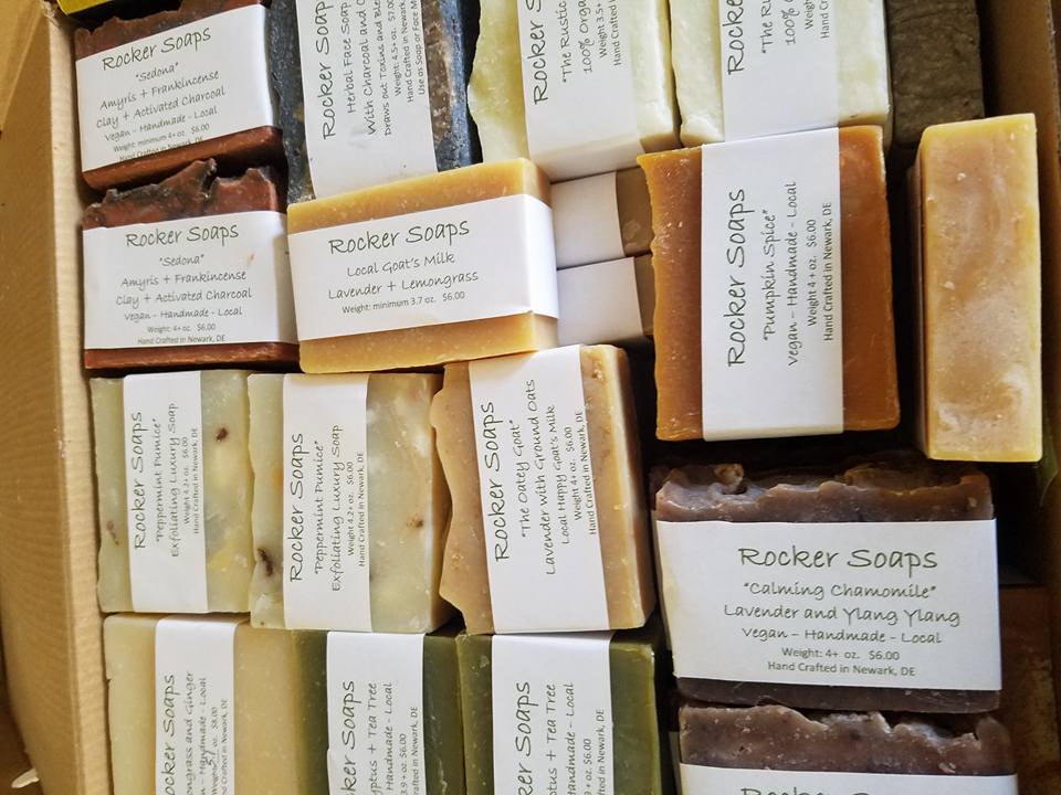 Herbal natural soap with essential oils