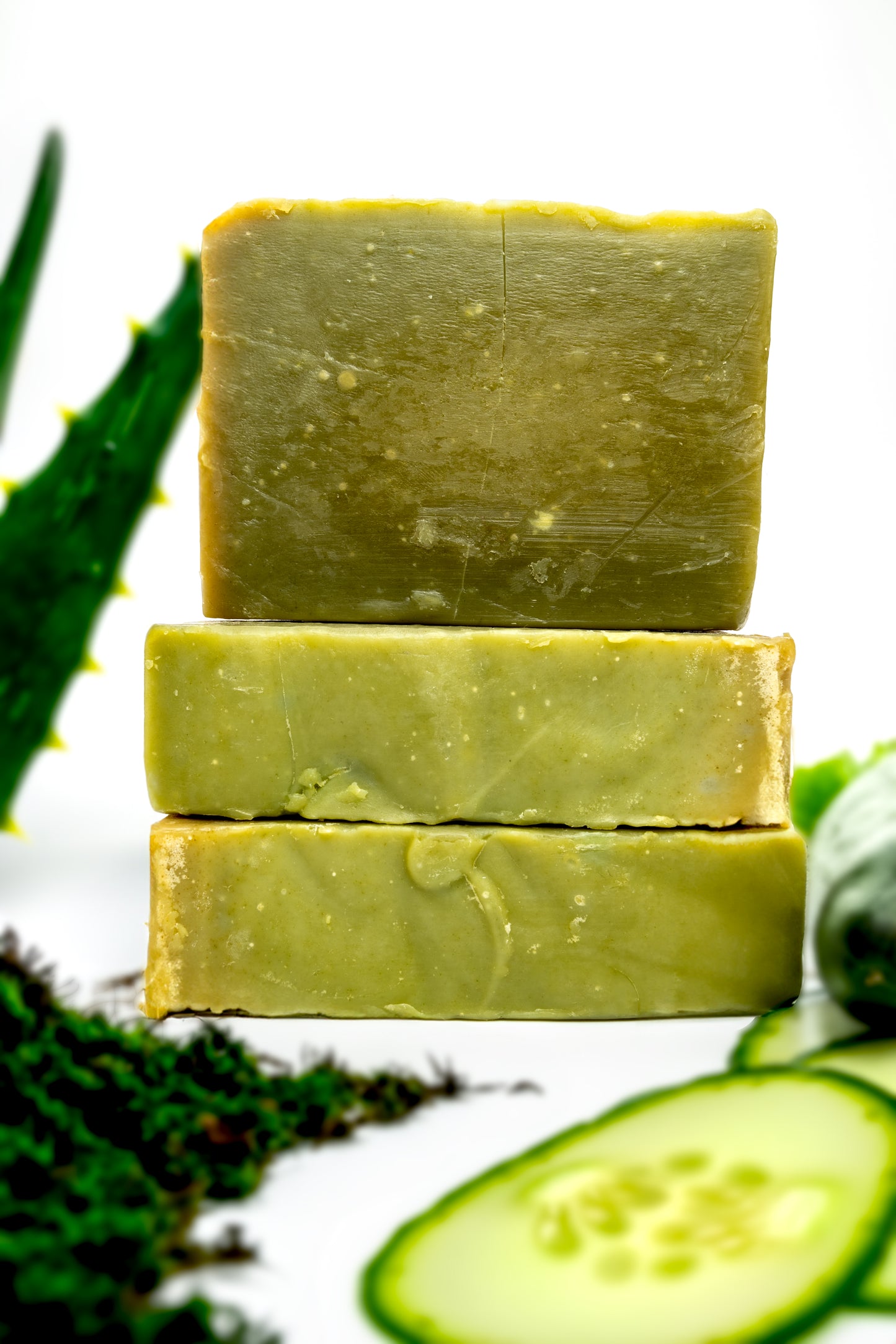 "Looks that Kill" Cucumber Green Tea Premium Facial Soap