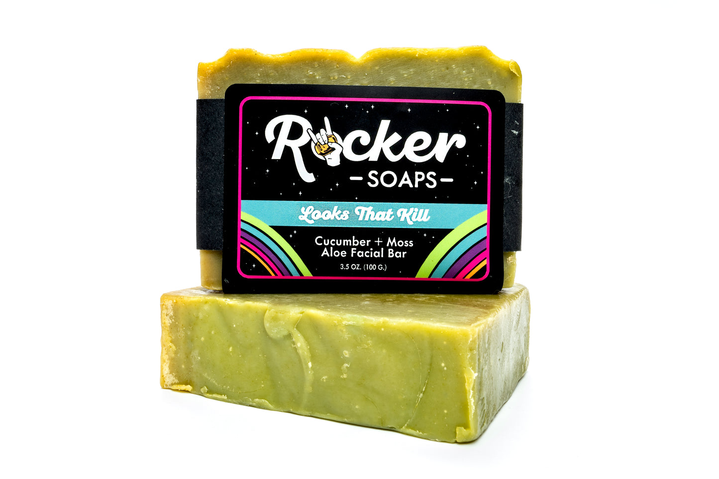 "Looks that Kill" Cucumber Green Tea Premium Facial Soap